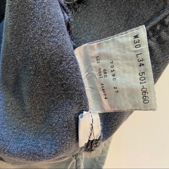 Levi’s Urban Renewal by UO Black Denim Shorts NWT - Picture 7 of 7